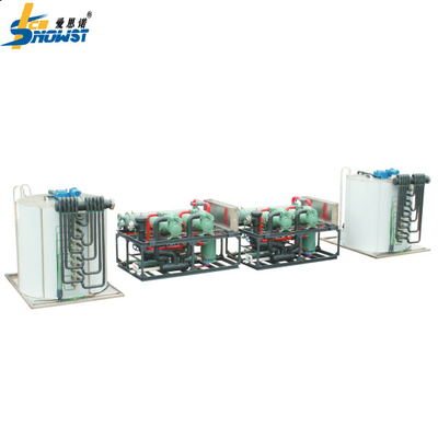 주문 수산물 가공용 50톤 PLC 담수 플랙 아이스 머신 online manufacture