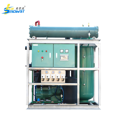 주문 자동 튜브 얼음 만드는 기계 제조자 10T PLC 제어 시스템 online manufacture