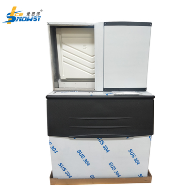 주문 스테인레스 스틸 큰 큐브 얼음 기계 제조자 1000kg 바 3800W online manufacture